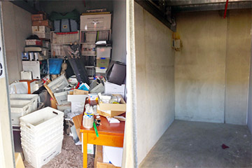 garage clearance before and after