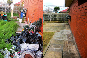 garden clearance before and after